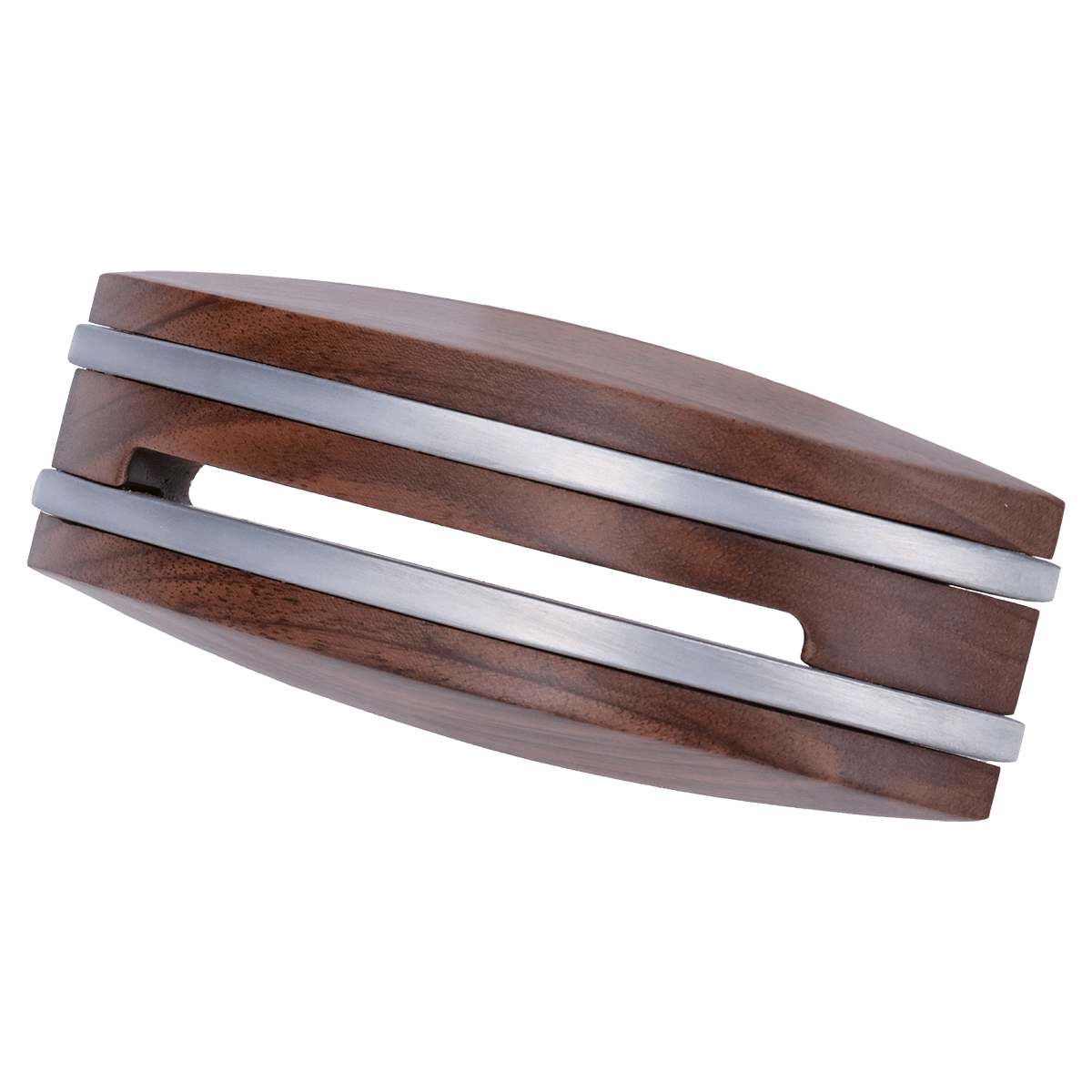 Paddelabdeckung aus Walnussholz