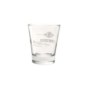La Marzocco Home Shotglas mit Logo und ml-Skala (25 ml, 30 ml, 35 ml) – ideal zur präzisen Kontrolle von Espresso-Shots; Teil eines 6er Sets für Barista-Anwendungen.