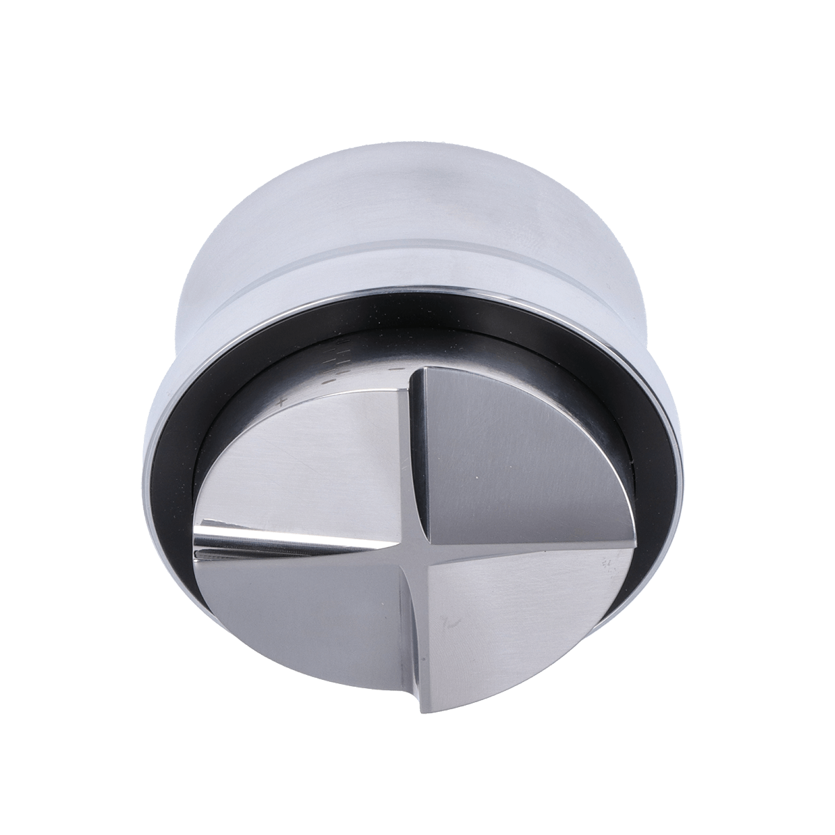 La Marzocco Leveler mit hölzerner Oberseite – Espresso-Verteiler mit elegantem Walnussholz-Top