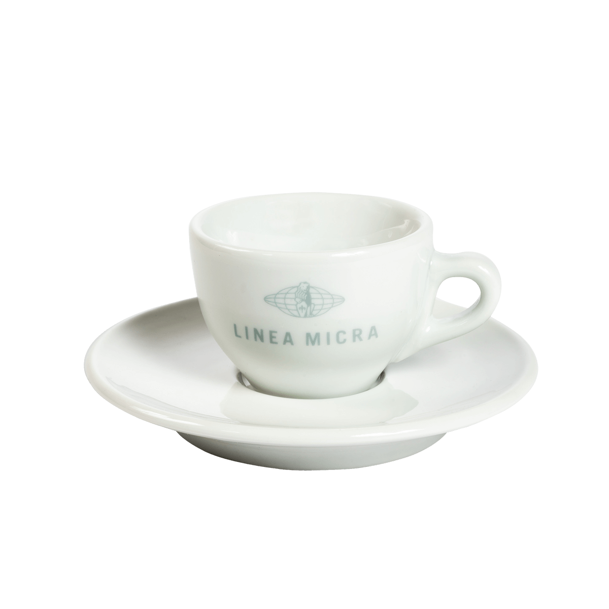 Klassische Espressotasse mit Untertasse im Linea-Micra-Design – perfekt abgestimmt auf die La Marzocco Linea Micra Espressomaschine. Ideal für die stilvolle Kaffeezubereitung im Home-Barista-Umfeld oder als Café-Equipment. Hochwertiges Zubehör passend zur Siebträgermaschine und den Barista Tools.
