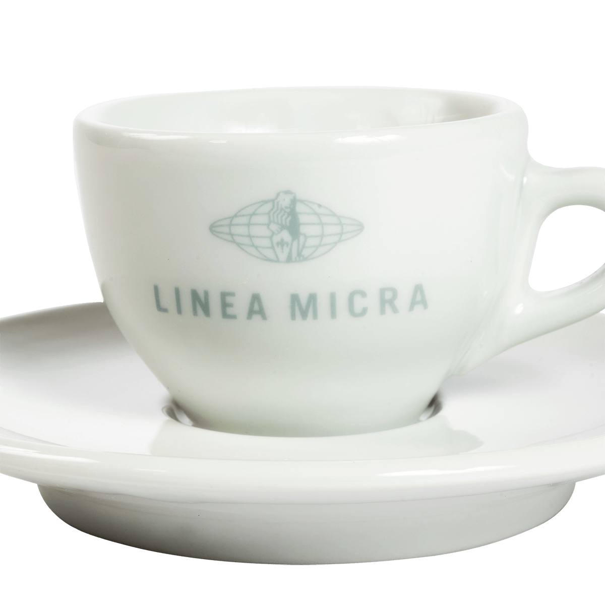 Klassische Espressotasse mit Untertasse im Linea-Micra-Design – perfekt abgestimmt auf die La Marzocco Linea Micra Espressomaschine. Ideal für die stilvolle Kaffeezubereitung im Home-Barista-Umfeld oder als Café-Equipment. Hochwertiges Zubehör passend zur Siebträgermaschine und den Barista Tools.