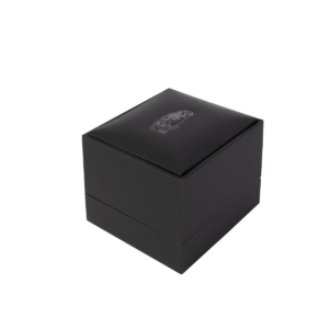 Elegante Geldklammer aus poliertem Metall mit dem La Marzocco Löwenlogo – stilvolles Accessoire für Baristas und Fans hochwertiger Café- und Espressokultur. Ideal als Geschenk für Liebhaber von La Marzocco Espressomaschinen und professionellem Barista-Equipment.