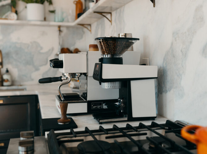 Kaffeequalität, fein gemahlene Kaffeebohnen