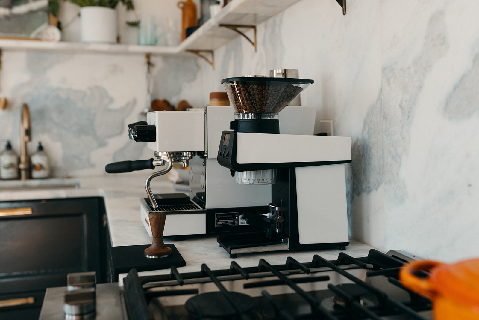 Kaffeequalität, fein gemahlene Kaffeebohnen