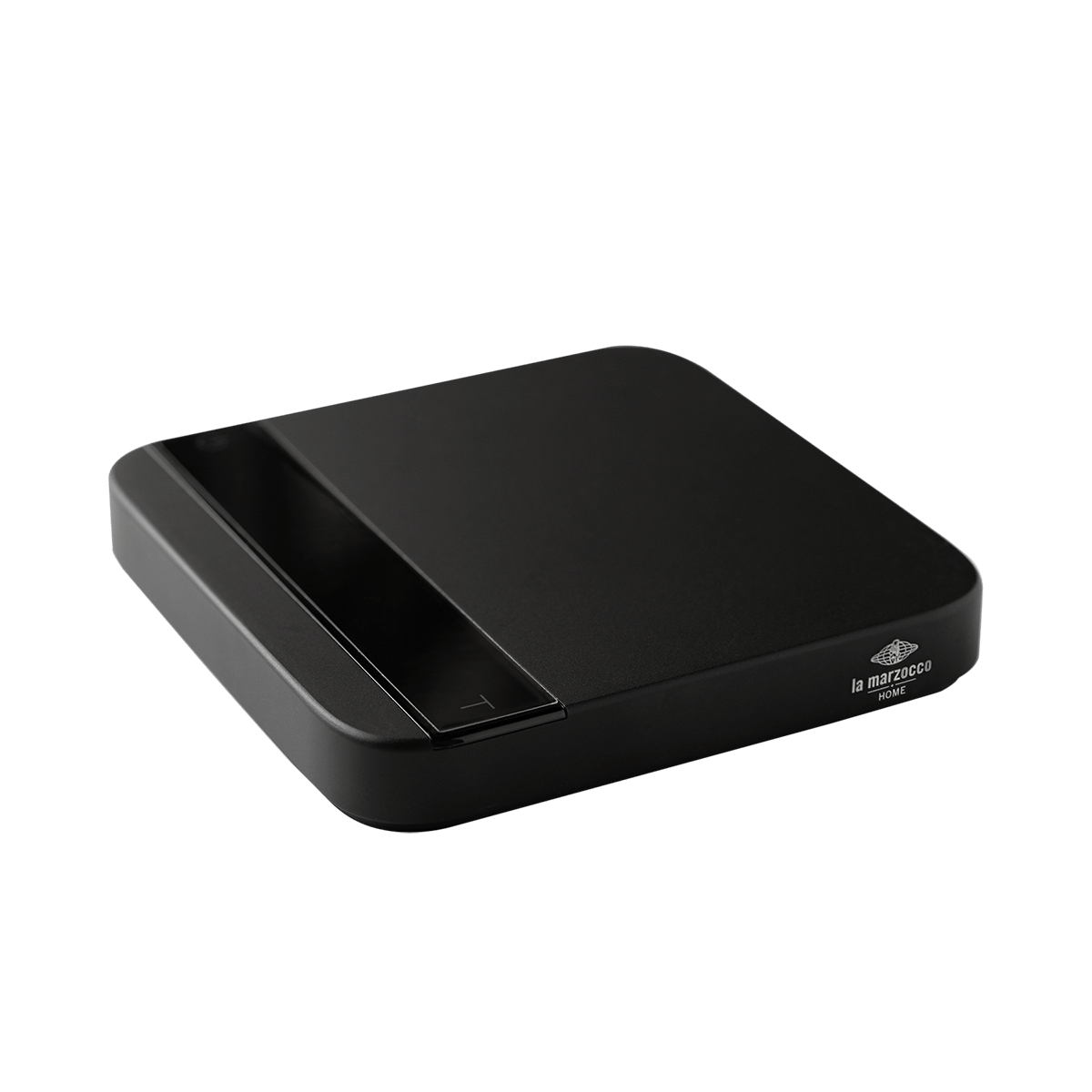 La Marzocco Home Waage in Schwarz – präzise Kaffeewaage für Barista, ideal für die Espressozubereitung mit Siebträgermaschine oder Espressomaschine. Kompaktes Zubehör für die professionelle Kaffeezubereitung zu Hause.
