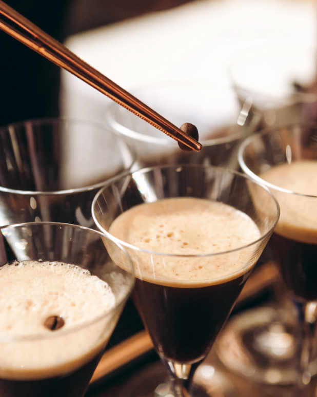 Espresso Martini im Martiniglas